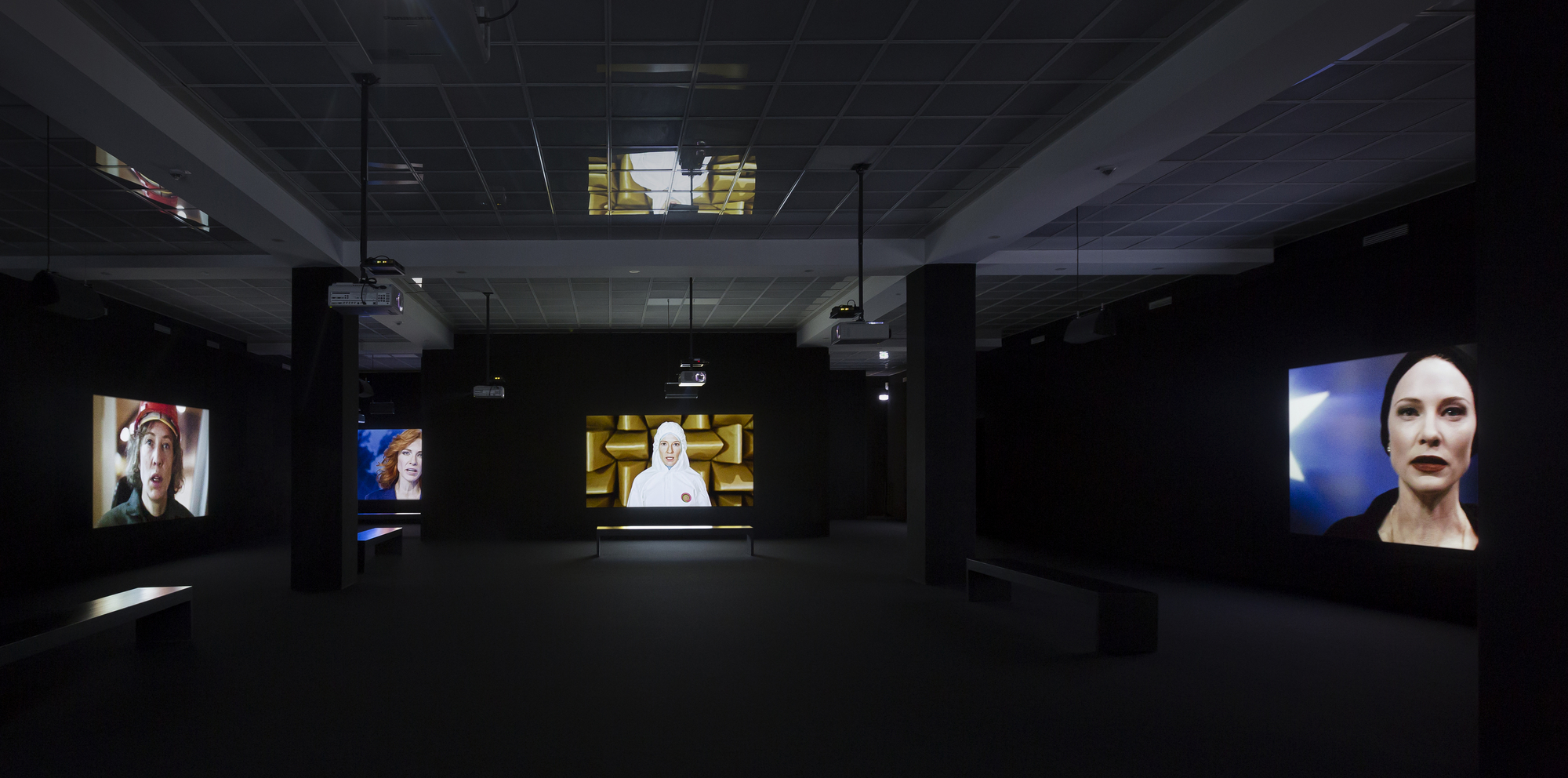 Image result for Julian Rosefeldt manifesto in gallery